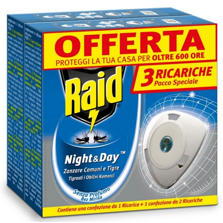 RAID NIGHT&DAY ZANZARE TRIPACCO